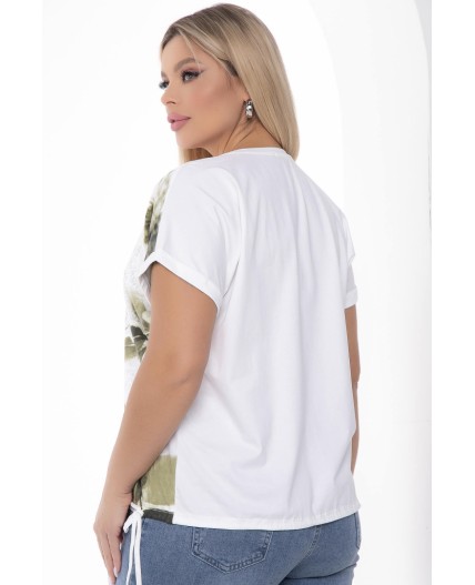 Футболка Джунгли (белая) Б8719