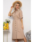 Платье Фруктовый коктейль (бежевое) П13656-18М