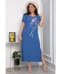 Платье Загадка (синее) П13704-8М