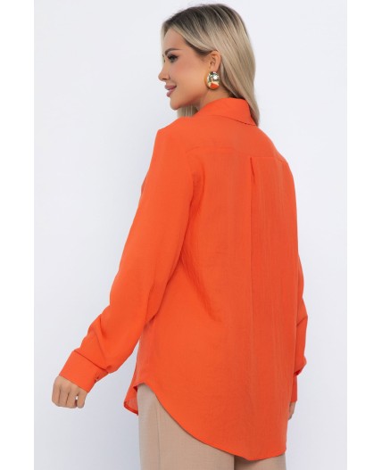 Рубашка Воздушное настроение (оранжевая) Б13827-7М