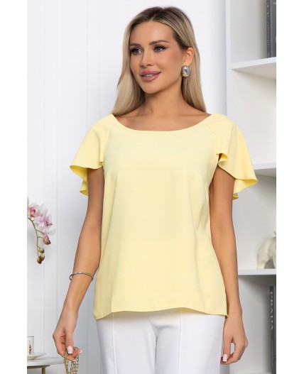 Блуза Летящая волна (желтая) Б13773-16М
