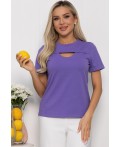 Футболка Дорис (фиолетовая) Б13671-50М