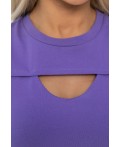 Футболка Дорис (фиолетовая) Б13671-50М
