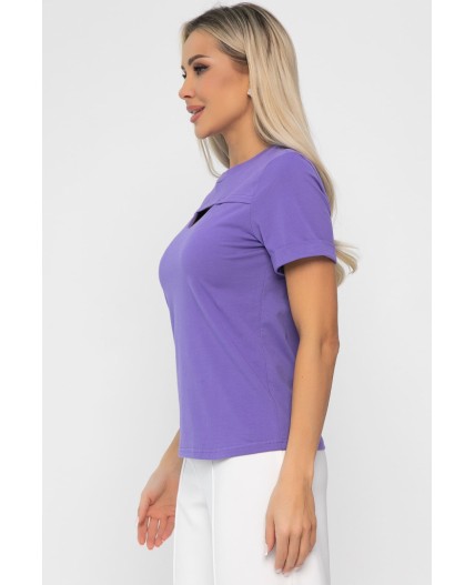 Футболка Дорис (фиолетовая) Б13671-50М