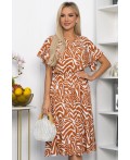 Платье Кристи (рыжее) П13869-35М