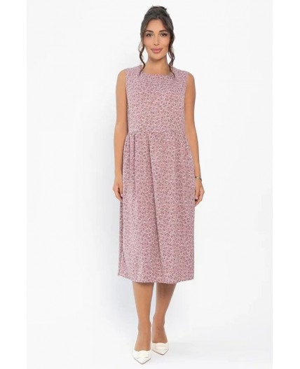 Платье Алена (пудра) П13812-48М