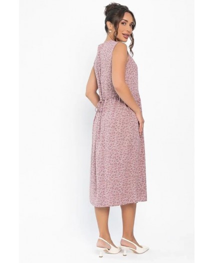 Платье Алена (пудра) П13812-48М