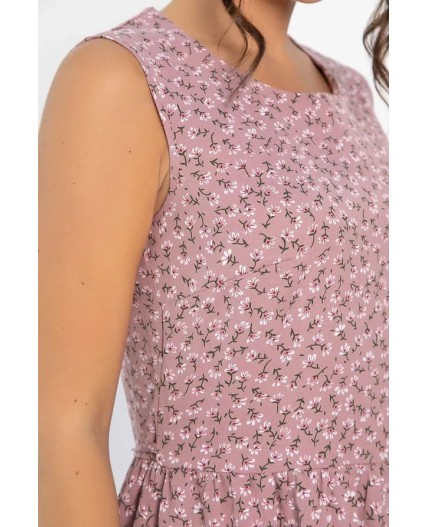 Платье Алена (пудра) П13812-48М