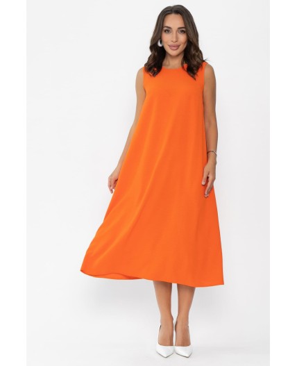 Платье Чародейка (оранжевое) П13973-9М