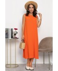 Платье Чародейка (оранжевое) П13973-9М