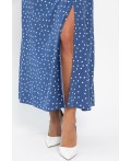Платье Жара (синее/горох) П13968-16М