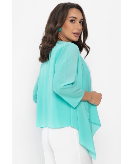Кардиган Сирена (бирюзовый) Б13967-16М