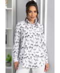 Рубашка Надель (белая/собаки) Б13843-16М