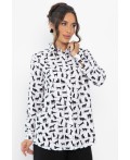 Рубашка Надель (белая/кошки) Б13844-16М