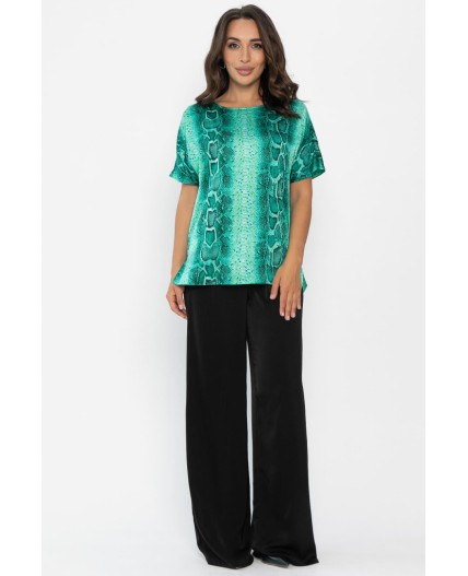 Блуза Морган (зеленая) Б14032-16М