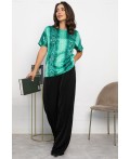 Блуза Морган (зеленая) Б14032-16М