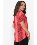 Блуза Морган  (красная) Б14033-16М