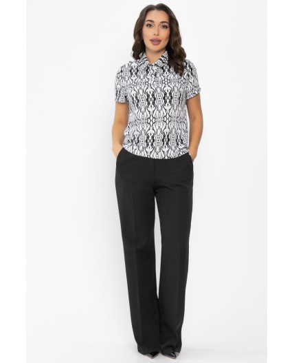 Поло Тренди (белое/узор) Б14094-10М