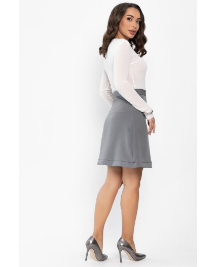 Юбка Перси (серая) Ю14164-10М