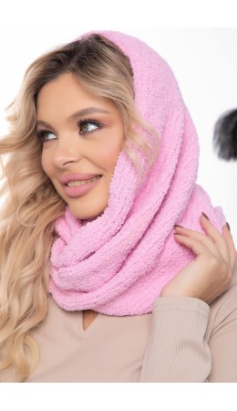 Снуд (розовый) СВ3