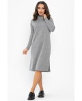Платье В ритме мегаполиса (серое) П14056-33М