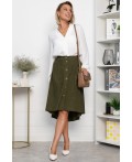 Юбка Севара (хаки) Ю14207-10М