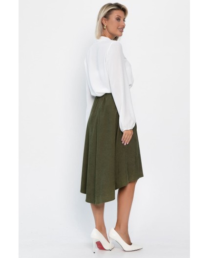 Юбка Севара (хаки) Ю14207-10М