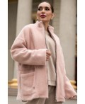 Пальто Альпака (пудра) Б14137-7М