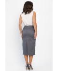 Юбка Эмма (темно-серая) Ю14166-25М