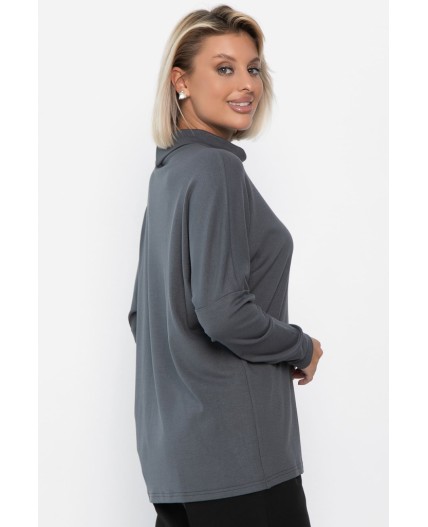 Джемпер Тринити (графит) Б14242-1М