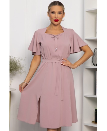 Платье Трепет любви (пудра) П13915-39М