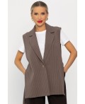 Жилет Рабочий день (кофе) Б14214-4М