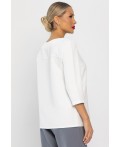 Блуза Аурия (белая) Б14217-48М