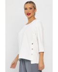 Блуза Аурия (белая) Б14217-48М