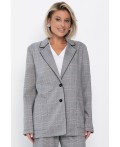 Жакет Нэри (серый/клетка) Б14111-34М