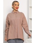 Рубашка Свободное падение (бежевая) Б14191-5М