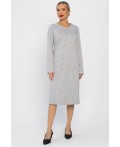 Платье трикотажное Лаурель (светло-серое) П14248-25М