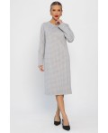 Платье трикотажное Лаурель (светло-серое) П14248-25М