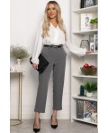 Брюки укороченные Энни (серые) Б14285-10М