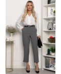 Брюки укороченные Энни (серые) Б14285-10М
