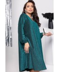Платье Мари (темная бирюза) П7567