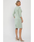 Платье Леди Мери НЬЮ (бежево-салатовое) П13667-19М