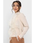 Блуза Риана (бежевая) Б14225-5М