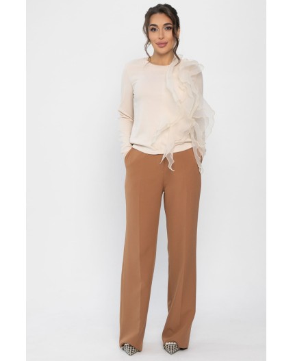 Блуза Риана (бежевая) Б14225-5М