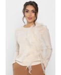 Блуза Риана (бежевая) Б14225-5М