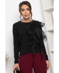 Блуза Риана (черная) Б14224-5М