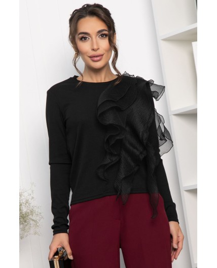 Блуза Риана (черная) Б14224-5М
