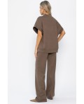 Костюм трикотажный Уютный шарм (коричневый) К14250-5М