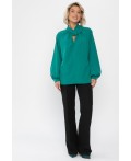 Блуза Юрмала  (изумруд) Б14268-30М