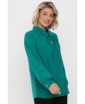 Блуза Юрмала  (изумруд) Б14268-30М
